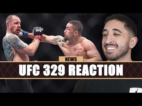 Robert Whittaker SILENCES The Doubters! UFC 329 REACTION