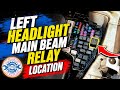 Mazda CX-5 2015 Petrol 1998cc Left Headlamp Main Beam Relay Location 