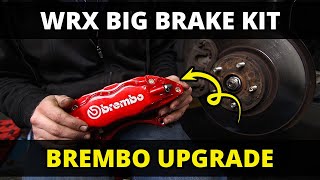 2015-2019 Subaru WRX Big Brake Kit (Brembo) Install and Comparison - OEM STi Brembo Upgrade