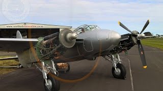 DH Mosquito TV959 Engine Run August 20th 2016.