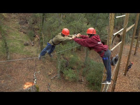 HIGH ROPES CHALLENGE COURSE @ Camp Stevens (Julian, CA) 