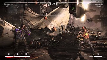 Mortal Kombat X PS4 Jax vs Kano 2