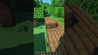 Como hacer un establo para caballos en Minecraft #shorts