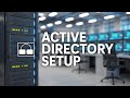 Active Directory Domain Service Tutorial 2025 | ADDS + OU + Users + Domain Join