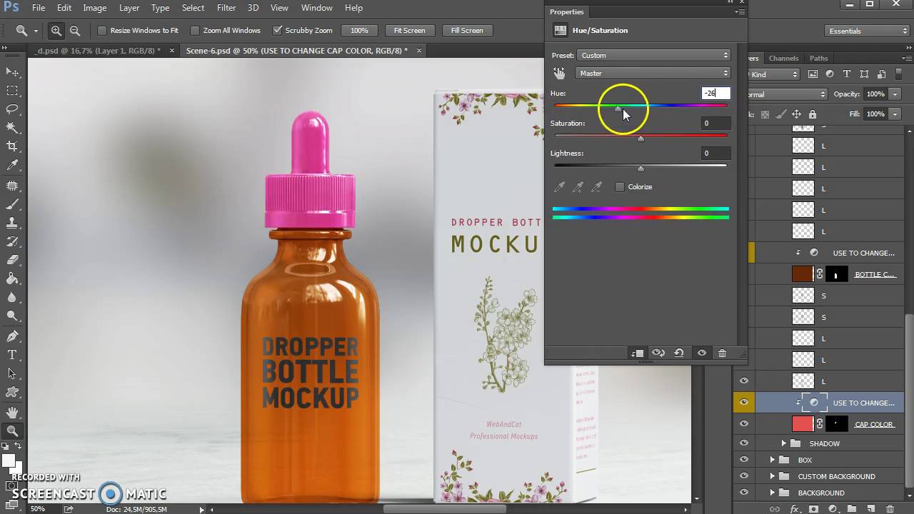 Download Dropper Bottle Mock Up Tutorial Youtube