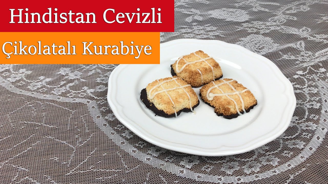 Hindistan Cevizli Kurabiye (ÇİKOLATALI COCO TARİFİ) YouTube