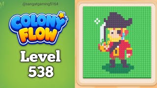 Colony Flow Level 538 game walkthrough
