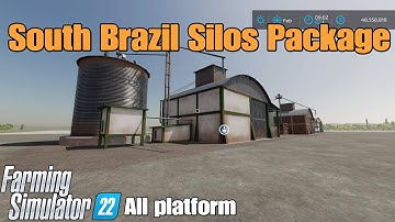 South Brazil Silos Package / FS22 mod for all platforms