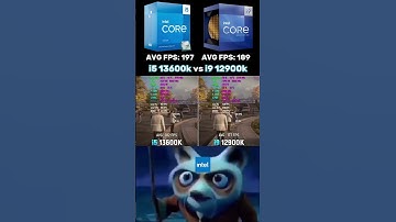i5 13600k vs i9 12900k #pc #pcgaming #pcbuilding #benchmark #comparison #cpu