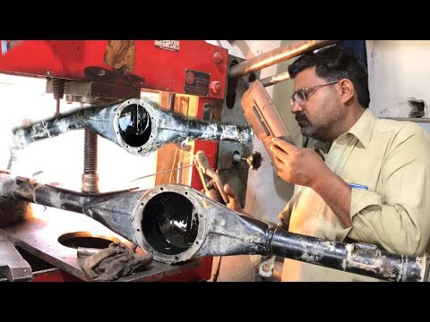 How to Repair Suzuki Rear Wheel Axle Housing !! A J Process