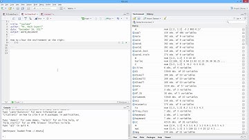 How to Clear the Environment in R. [HD]