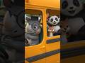 Wheels on the Bus/Jungle safari| Fun Animal Song for Kids 🐘🐒#jungleadventure#kidslearning#shor
