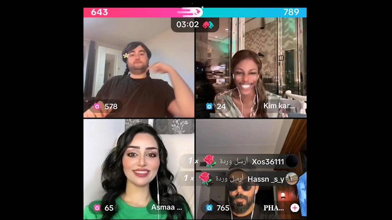 لايف سند قطيشات مع كيم المتحول