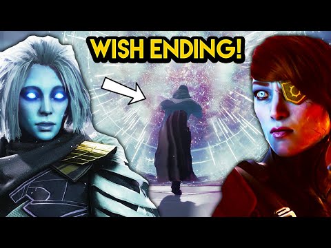 Destiny 2 - WISH ENDING! Enter The Traveler and Riven's Last Wish