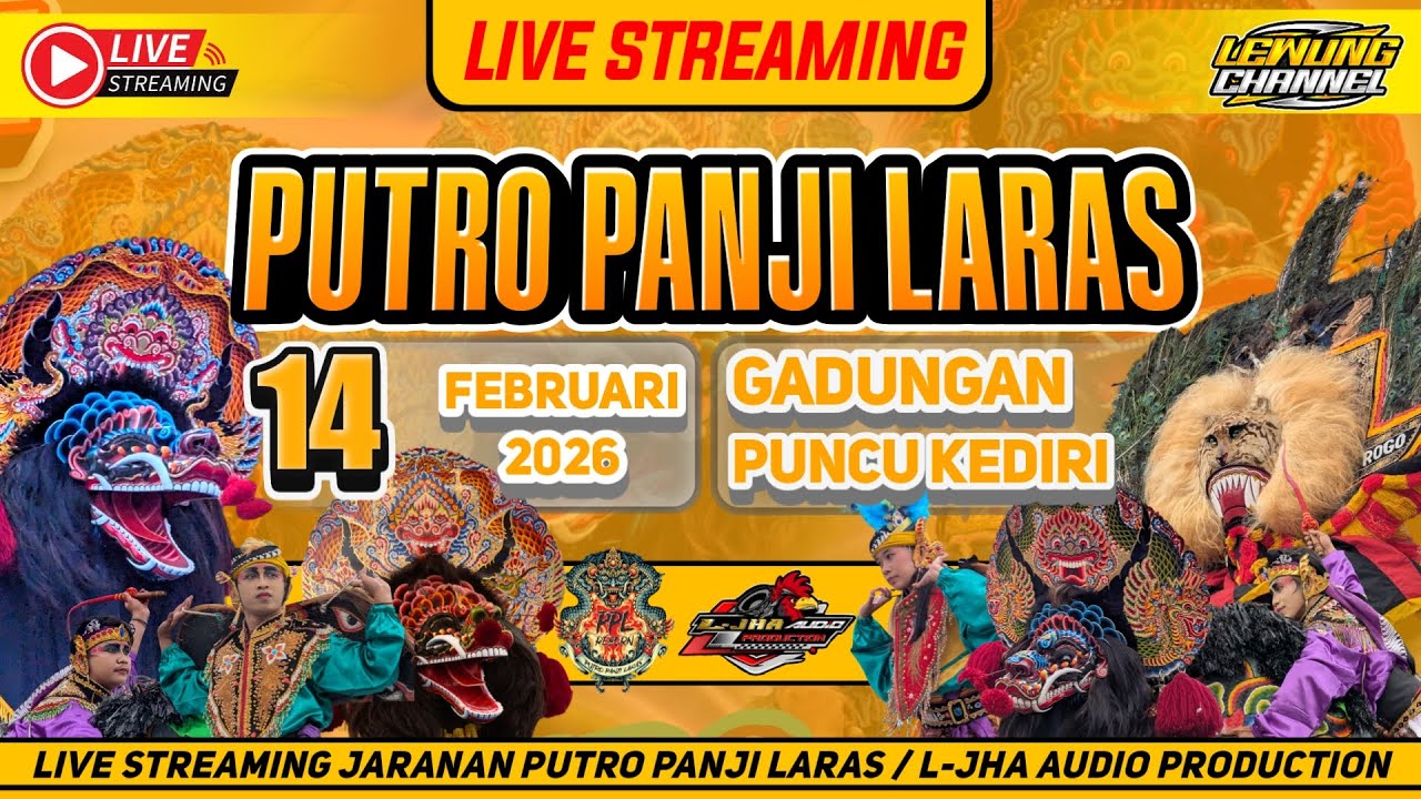 Live Jaranan PUTRO PANJI LARAS di Sumberbahagia Gadungan Puncu Kediri. L JHA Audio