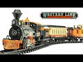 Vintage new bright gscale western line 182wg batteryoperated train set unboxing  review