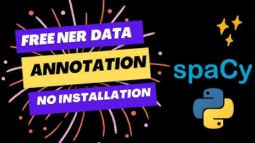 NER Training data annotation for Spacy v3.0