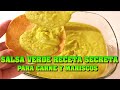 SALSA VERDE Receta secreta de taqueros y Restaurantes Salsa para carne y mariscos Pocos Ingredientes