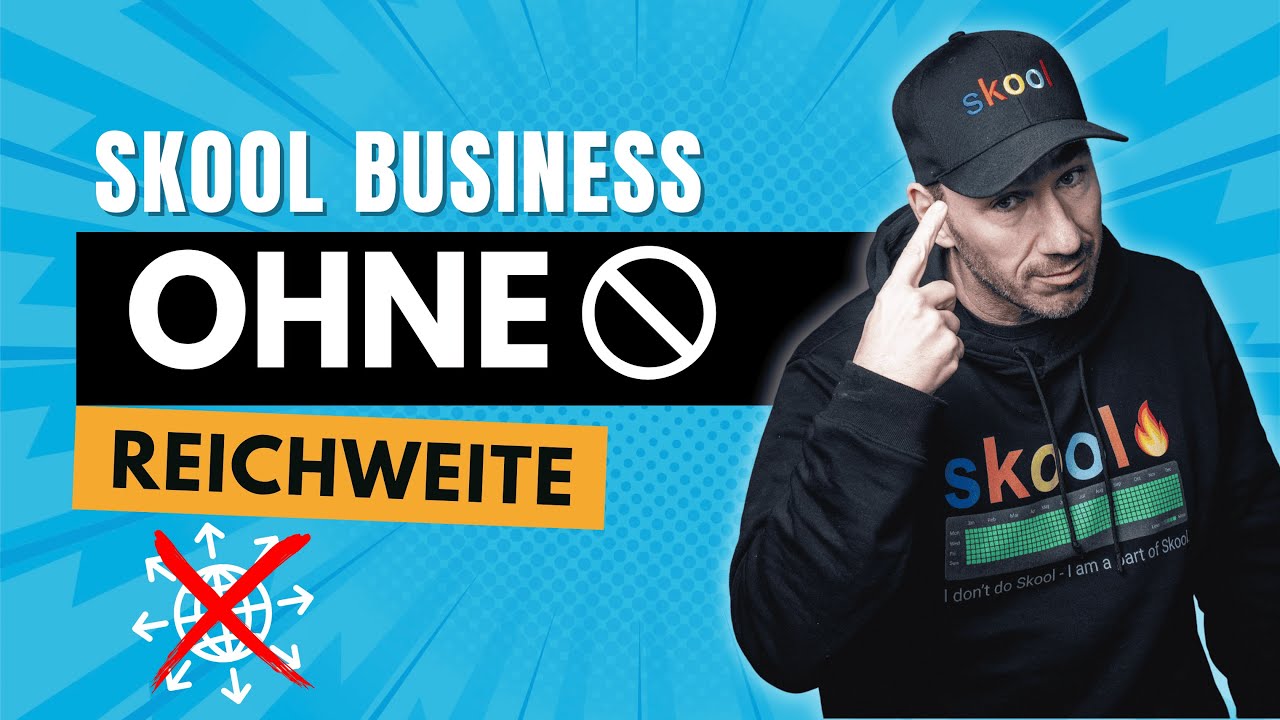 Skool Business ohne Reichweite😮 Geht das?