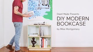 Modern DIY Bookcase | A Dwell Made Project In this episode of Dwell Made Mike Montgomery of Modern Builds creates a simple, modern bookcase from 3/4" pine plywood. If you