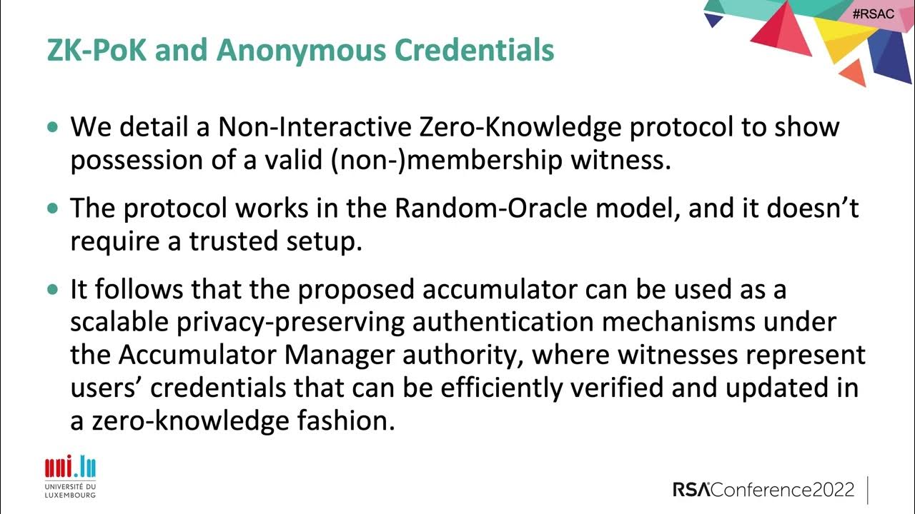 Dynamic Universal Accumulator with Batch Update over Bilinear Groups YouTube