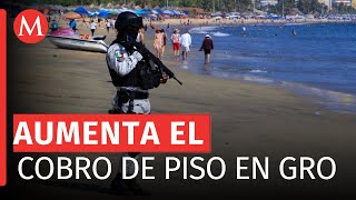 Extorsiones afecta el sector turístico en Acapulco