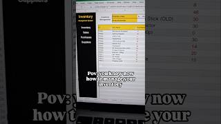 Excel Inventory Management System for Small Businesses 📦