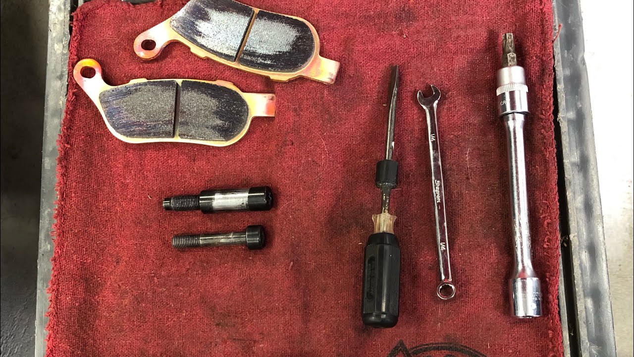 Harley Davidson Dyna] rear brake pads and what to expect on this