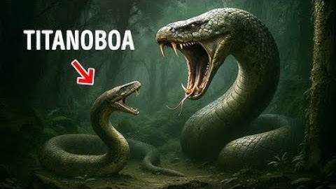 Prehistoric Snakes So Scary, Even Titanoboa Would Hide