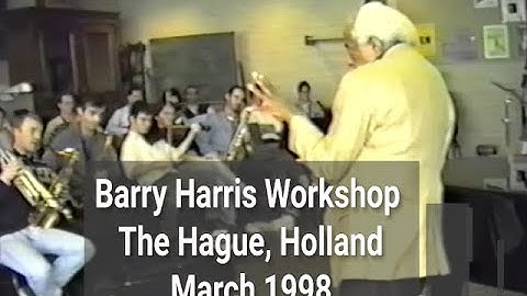 Barry Harris Workshop 1998 (Full),  part 3