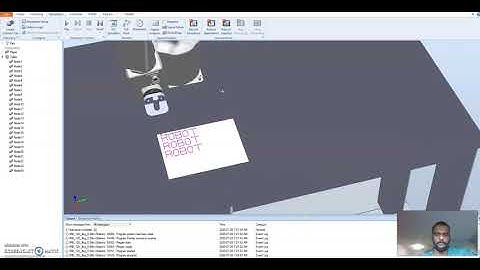 ROBO8010 Lab-3 ABB Simulation Video