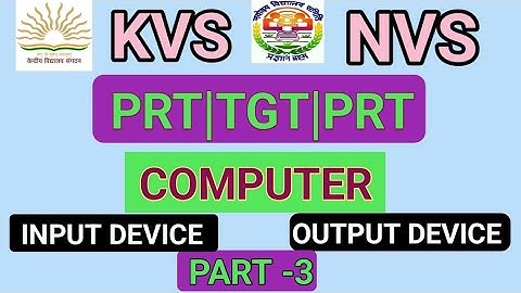 Input & Output Devices In Computer |KVS computer classes|KVS Computer Literacy| #NVS|#computerclass|