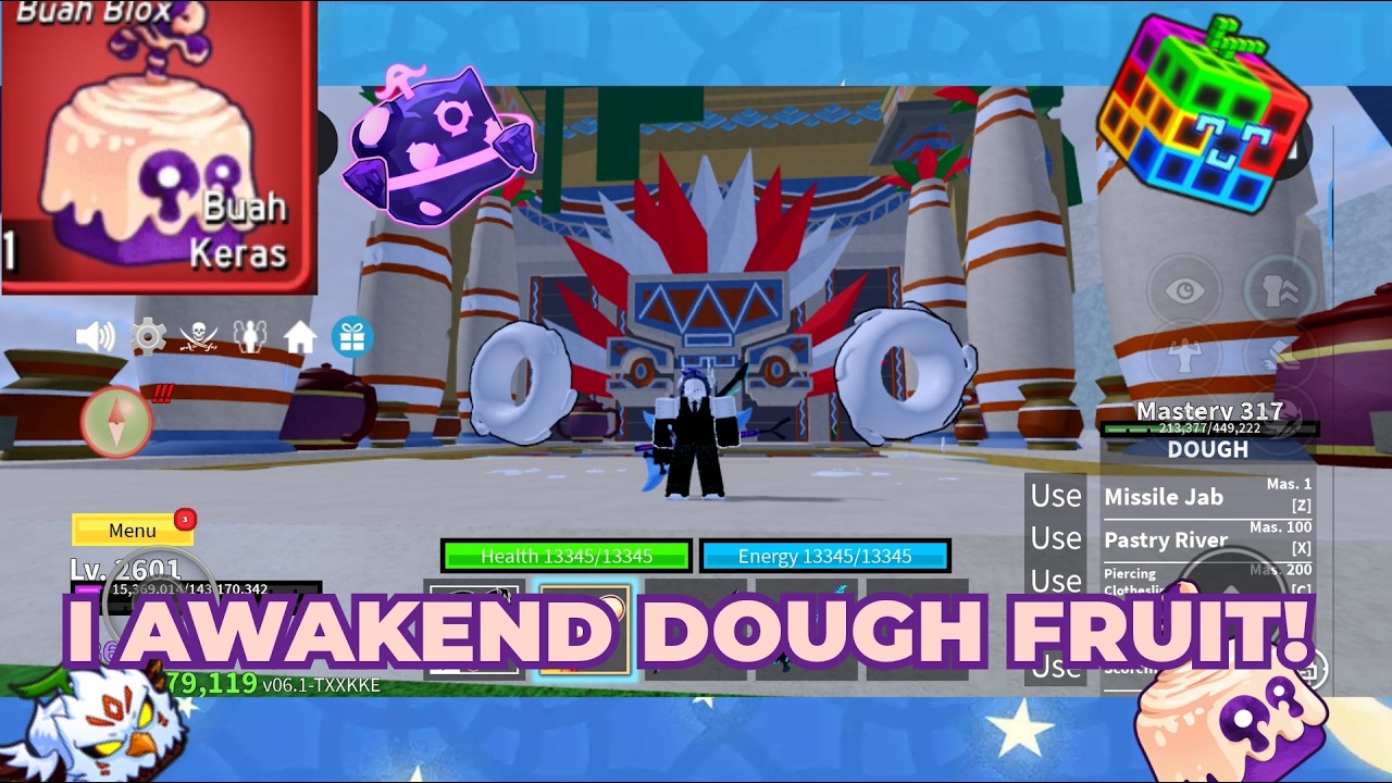 AKU MENCOBA UNTUK FULL AWAKEND DOUGH FRUIT DAN MENDAPAT FRUIT REWORK!