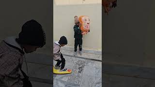 Bread and Jam Shape Helium Balloon Release - Watch It Fly!