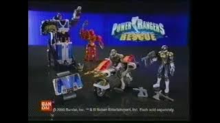Power Rangers Lightspeed Rescue Bandai toy commercial [May 2000]