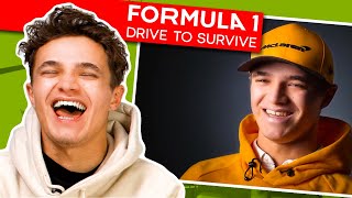 Lando Norris Reacts To Formula 1: Drive To Survive (Season 1  4)