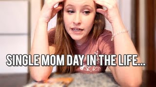 DAY IN THE LIFE VLOG | SINGLE MOM DAY IN THE LIFE