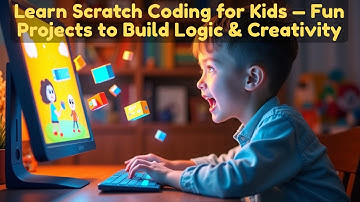 #15 Learn Scratch Coding for Kids — Fun Projects to Build Logic & Creativity