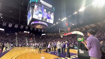 2023 K-State Men’s Basketball LEGENDS Recognition ceremony featuring Ernie Barrett aka Mr. K-State