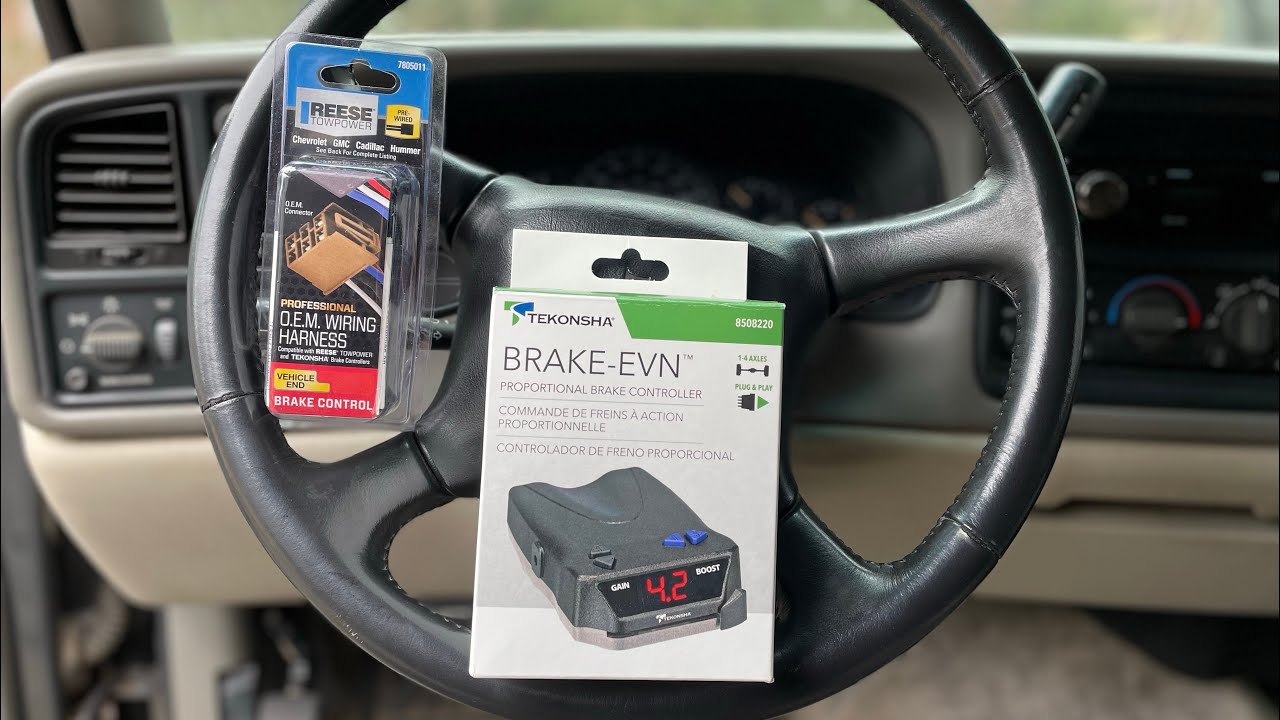 Easy Brake Controller Installation / Chevy Tahoe - YouTube