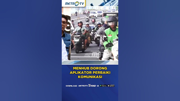 Menhub Minta Aplikator Ojol Untuk Perbaiki Komunikasi #shorts