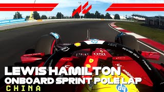 Lewis Hamiltons First Sprint Pole | 2025 Chinese Grand Prix | #assettocorsa