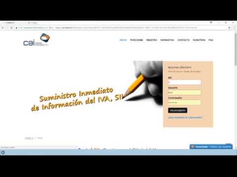Portal SII: gestión del IVA online (Suministro Inmediato de Información)