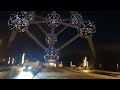 WOW ! Как же КРАСИВО! Восхитительный АТОМИУМ! Дух захватывает от этого МАСШТАБА! Брюссель, Бельгия!