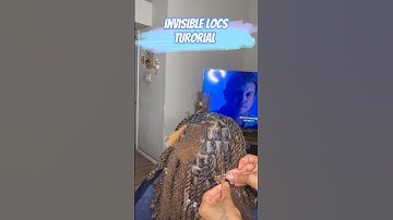 invisible locs tutorial 🔥🫶🏽