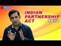 Indian Partnership Act 1932 |  Law lectures | Sanyog Vyas Classes