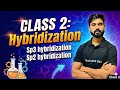 Hybridization Explained: sp³ & sp² in One Shot 🔥@hybridization @molecular_orbitals
