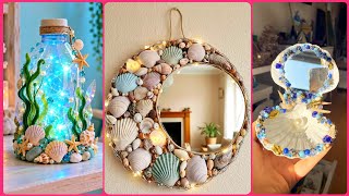 Details Creative Seashell Crafts, Mirror & Bottle Decoration | Easy Beach-Inspired Decor Guide