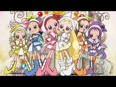 Ojamajo Doremi Dokkan Opening Creditless 4k 60fps AI Upscaled