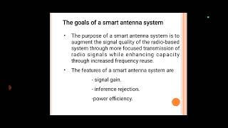 Techtalk-280#Topic: SMART ANTENNA Presented by Ms. Sreekala N